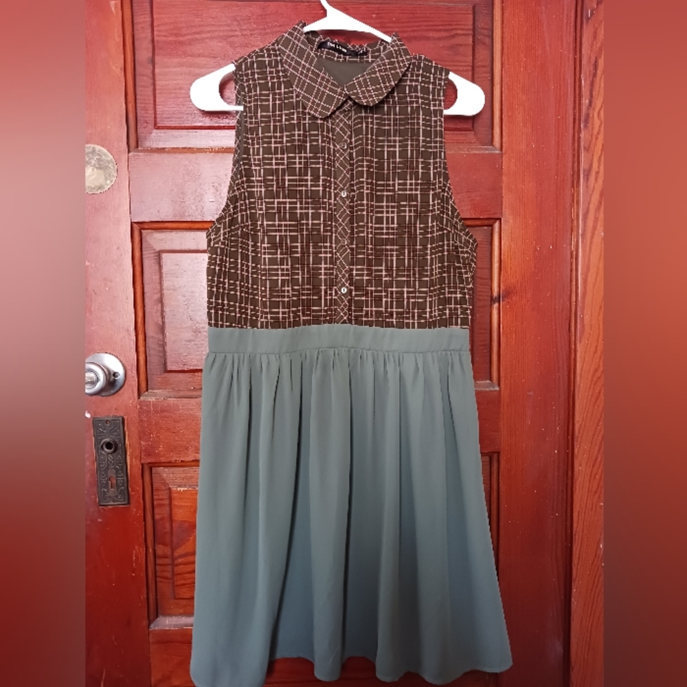Doe & Rae Modcloth Plaid Dress